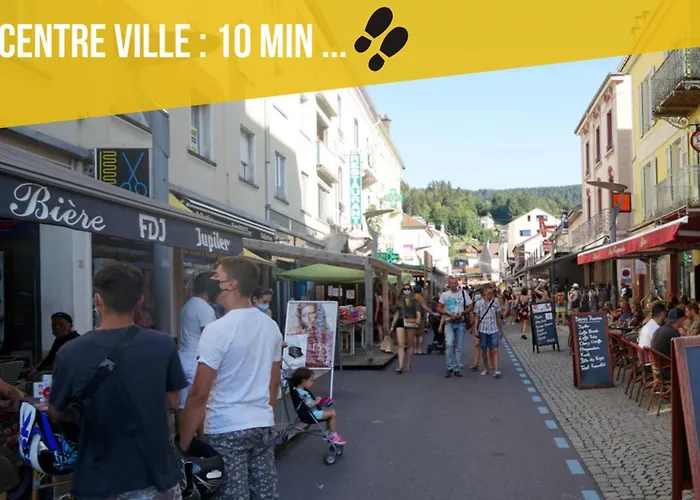 Apartamento Le Cocon Du Lac, Terrasse, Vue Gérardmer